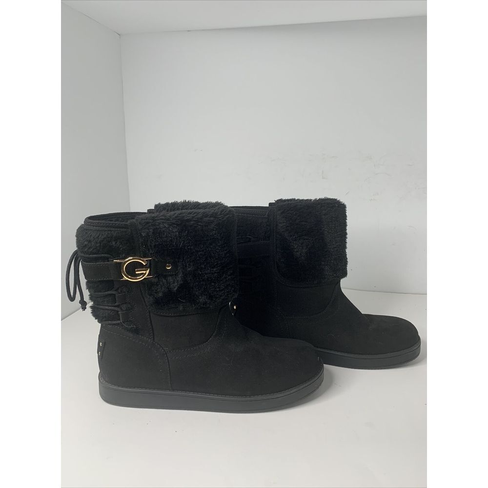GBG Los Angeles Womens Size 8 Black Adlea Cold Weather Winter Boots EUC‎